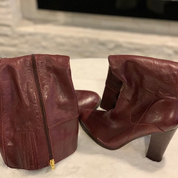 Audrey Brooke Leather Boots Size 9.5 - Picture 2 of 7